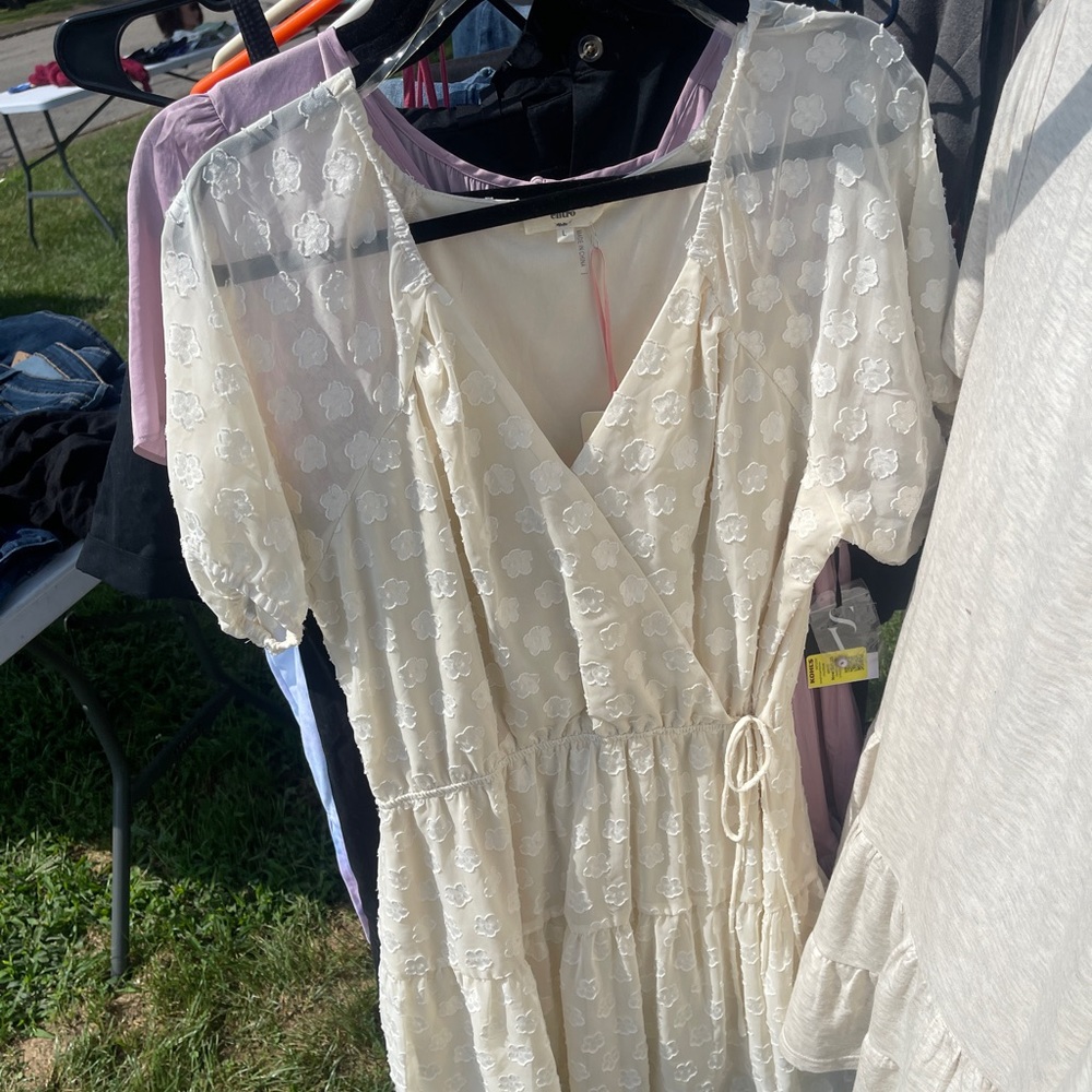 White dress